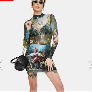 DA VINCI'S DEMONS MESH DRESS